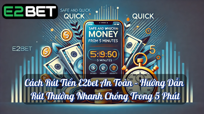 Cách rút tiền e2bet an toàn hướng dẫn rút thưởng nhanh chóng trong 5 phút