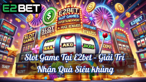 Slot game tại e2bet giải trí nhận quà siêu khủng