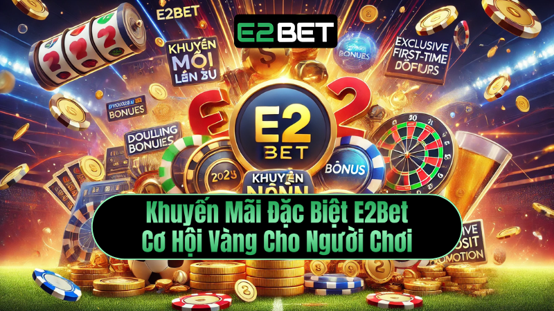 Khuyến Mãi Đặc Biệt E2Bet – Cơ Hội Vàng Cho Người Chơi